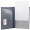 JAM Paper Navy Heavy Duty Plastic High 6-Pocket Folder, 2ct.